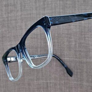 Kirkland Signature Eyeglasses Frame ICARUS BLUE FADE Glasses Made in Italy